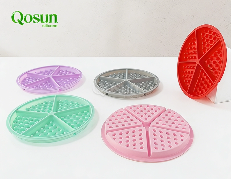 Round Silicone Waffle Mold